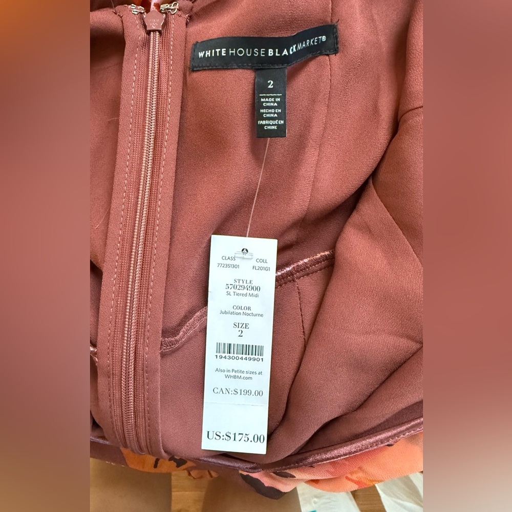 NWT- White House Black Market Terracotta Jacket - Picture 5 of 5